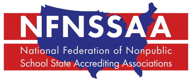 NFNSSAA Logo, National Federation of Nonpublic School State Accrediting Associations